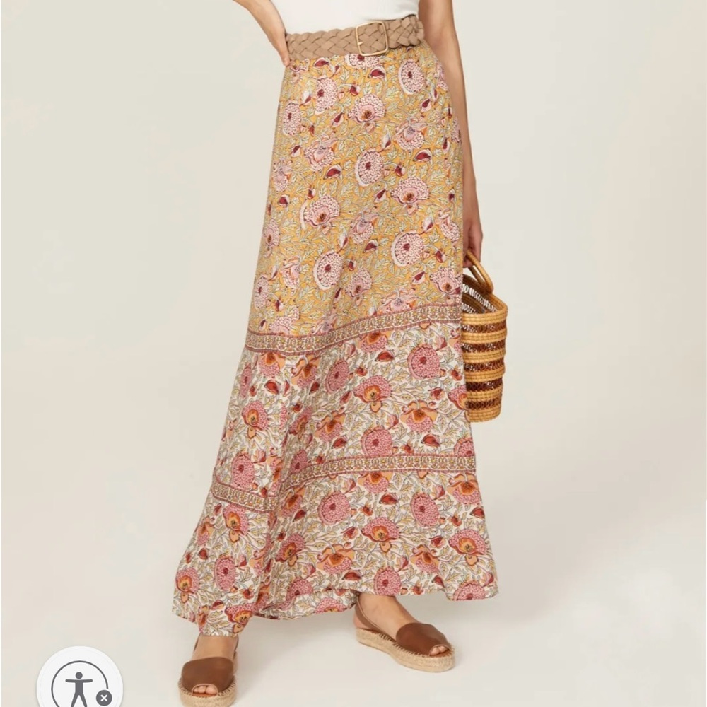 Ba&sh Vanessa Skirt in Ochre